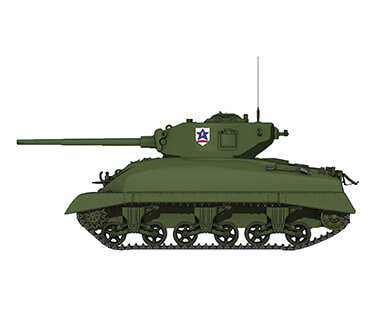 M4A1シャーマン 76mm砲搭載型