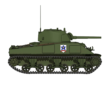 M4シャーマン 75mm砲搭載型